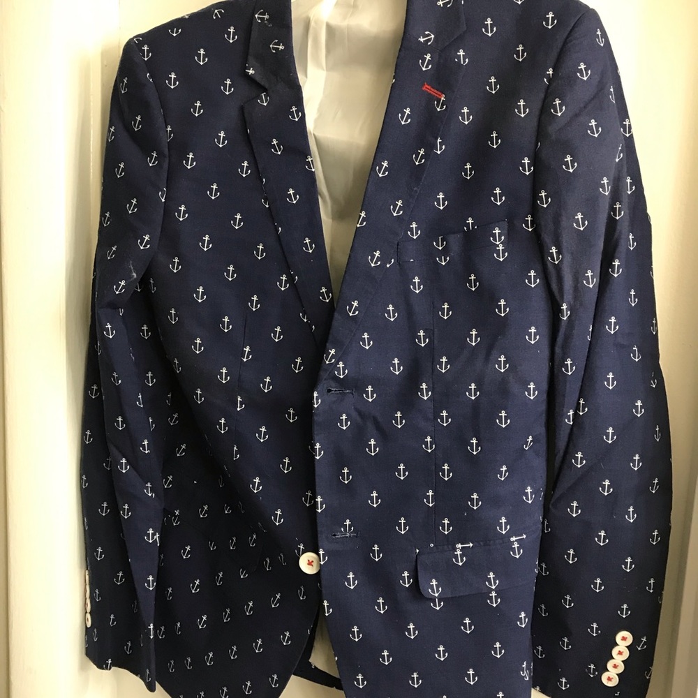 Anchor Dress Blazer and shorts